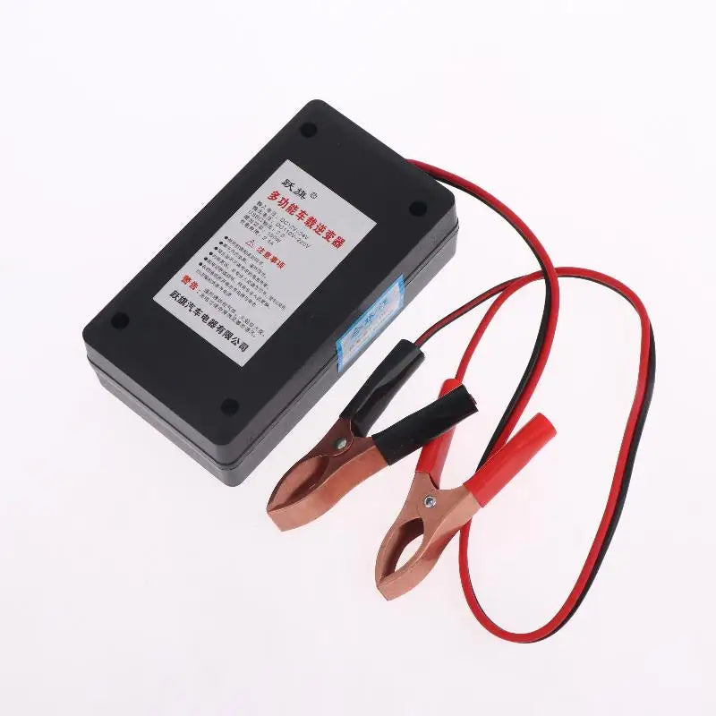200W Car Power Inverter 12V/24V to 110V/220V with USB Port