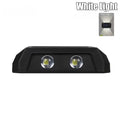 Solar Powered Lighting Waterproof Sensing Courtyard Light Automatic Zpaxo A-White light 4 wick