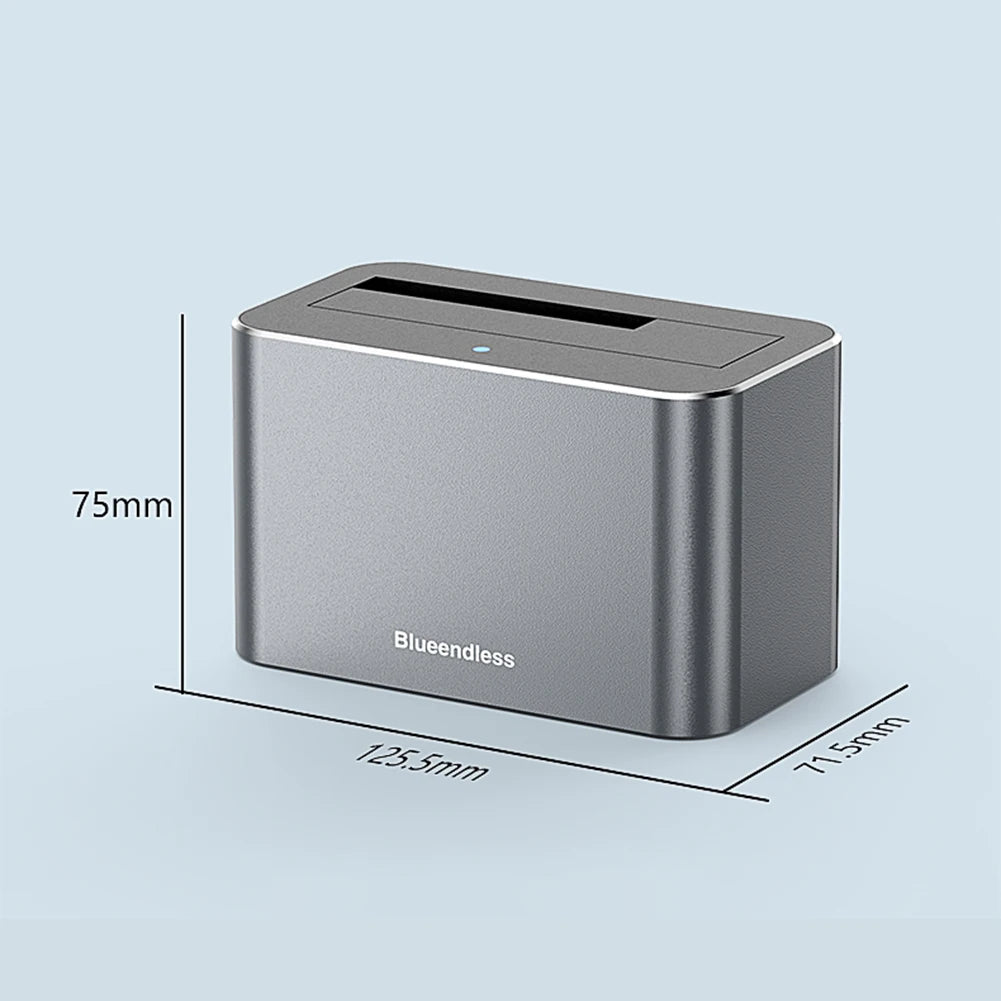 Hard Drive Dock SAS USB 3 0 Adapter 5Gbps SATA Enclosure Support Up