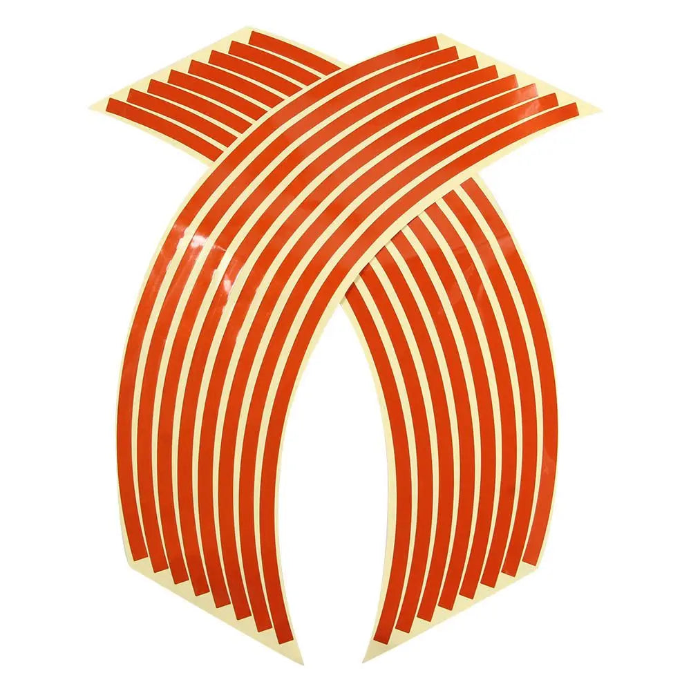 Stickers Reflective Stripes Motorcycle Stickers Wheel Rim Tape Motorcycles Wheel Sticker Rim Stripe Tape Reflective Sticker Zpaxo
