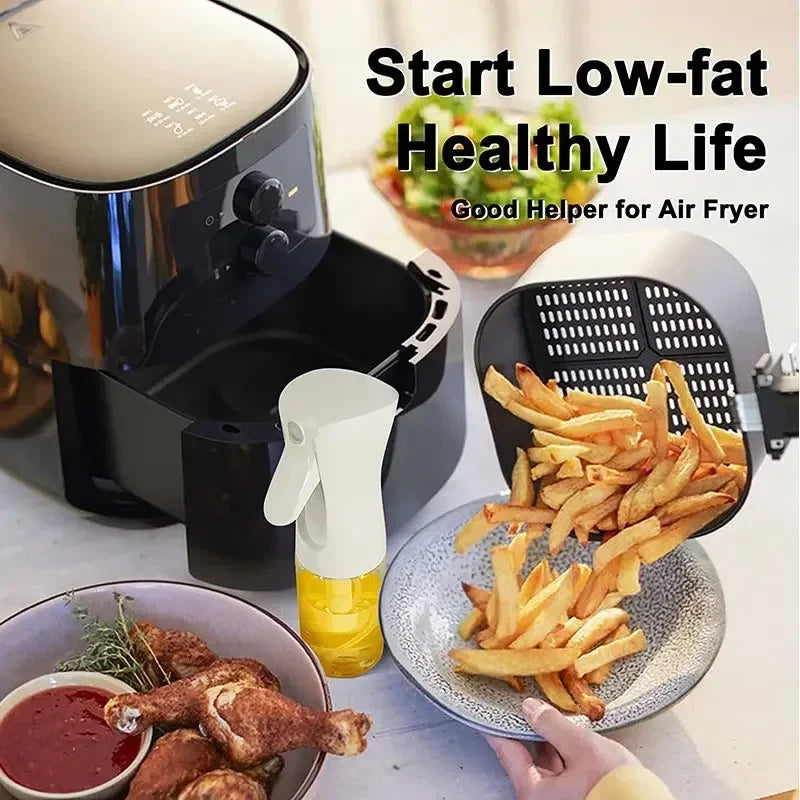Oil Spray Oil Sprayer Bottle Plastic Household Kitchen Nebulizing Mist Filling Cooking Dual Use BBQ Camping Bbq Accessories Zpaxo