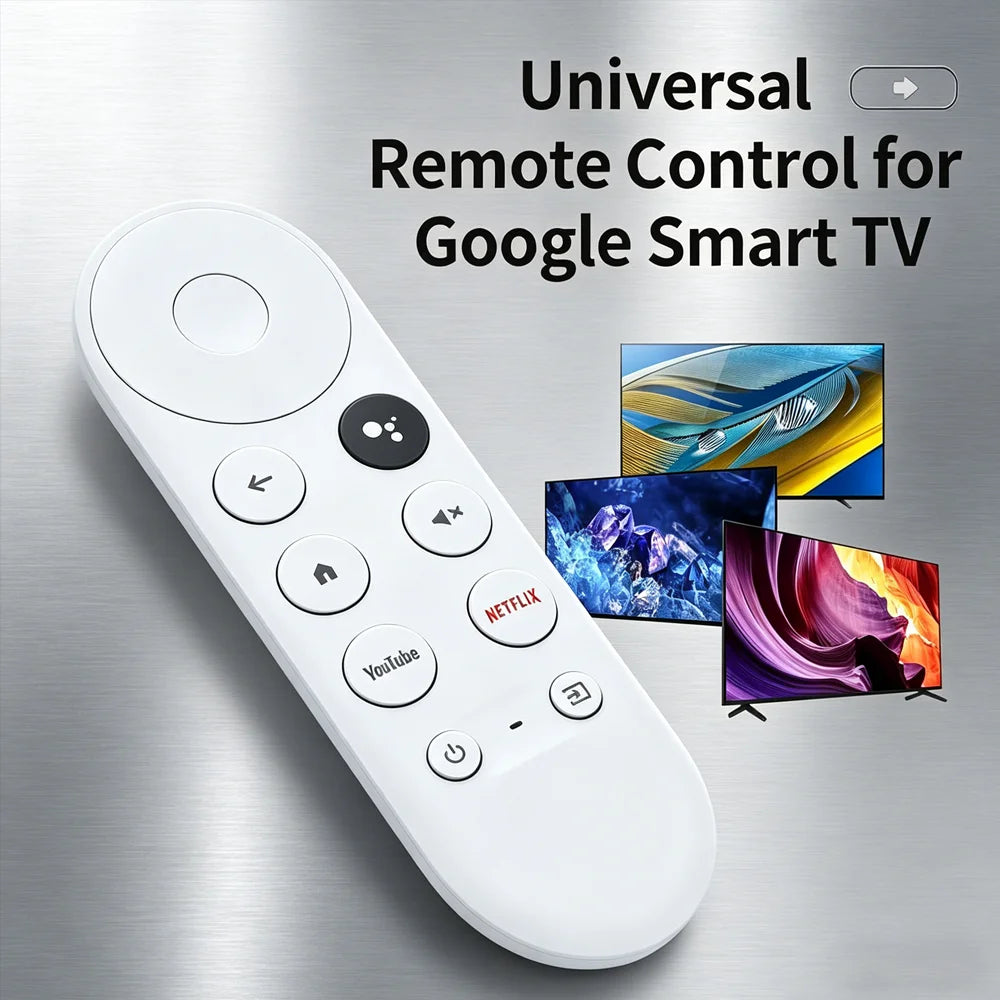 G9N9N Replacement Voice Remote Control Compatible with Google Chromecast 4K Snow Smart TV Streaming Stick Remote For Youtube TV Zpaxo