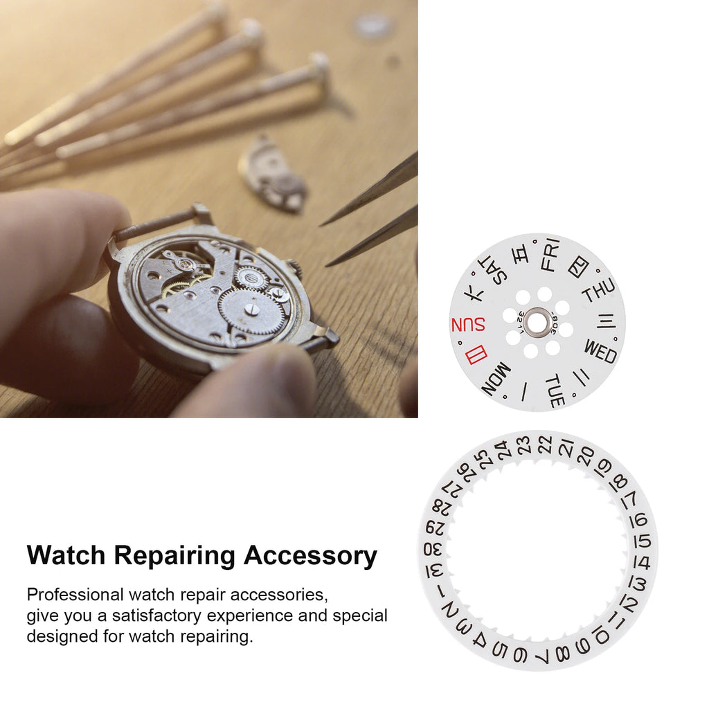 Watch Date Wheel Day Ring Circle Calendar Dail Miyota 8200 8205