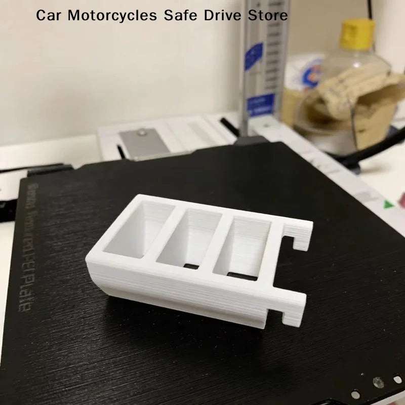 CM1Pcs Garage Hanging 3-Grid Simple Pegboard Storage Accessories Can