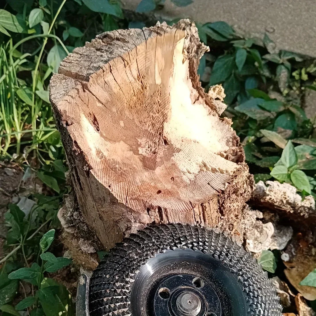 Wood Grinder Wheel Disc 4 Inch 22mm , Grinding Disc Sanding Carving Rotary Tool Rotary Tool Accessories Precision Tool for Woodw Zpaxo