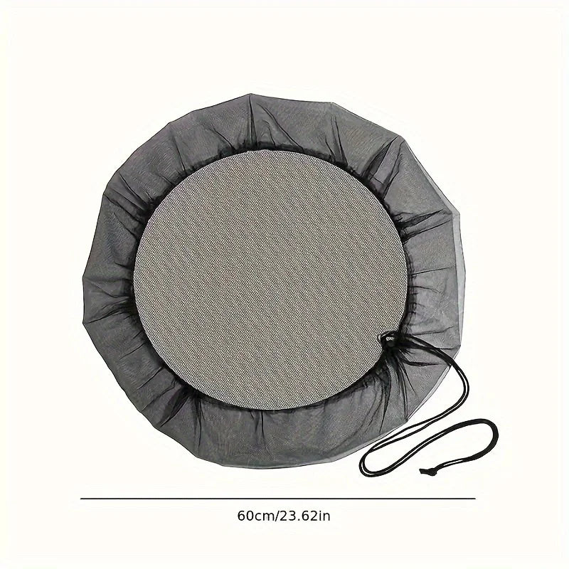 2PCS Mesh Cover Netting for Rain Barrels Water Collection Buckets Tank Raindrop Harvesting Tool Anti-Mosquito Water Protection Zpaxo
