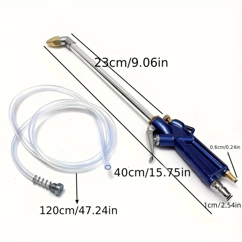 Multifunctional Water-gas Dual-purpose Dust Gun Small Handheld Metal Zpaxo