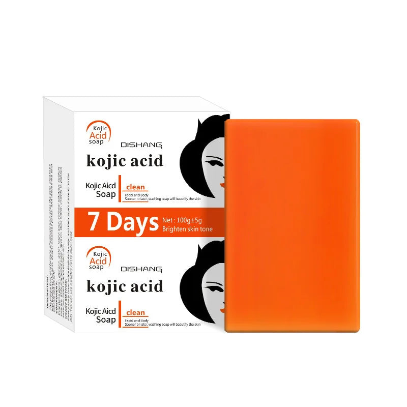 SADOER Kojic Acid Whitening Soap – Brighten & Deep Cleanse Kojic Acid Soap Zpaxo 1PCS