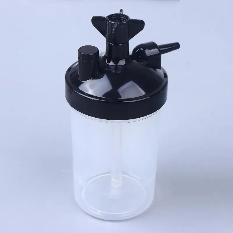 Oxygen Concentrator Humidifier Bubbler Bottle Humidity For Oxygen Concentrator With Tubing Connector Elbow Zpaxo