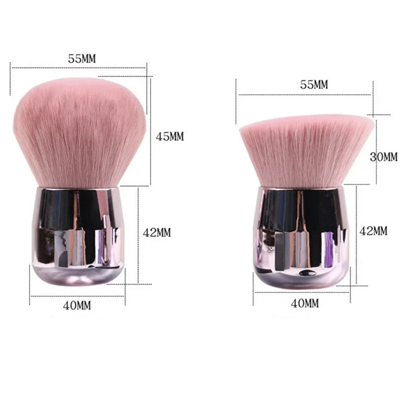 1PCS Professionals Nails Art Mushroom Brush Round Paint Gel Dust Cleaning Make Up Brush Manicure Accessories Equipment Tools Zpaxo