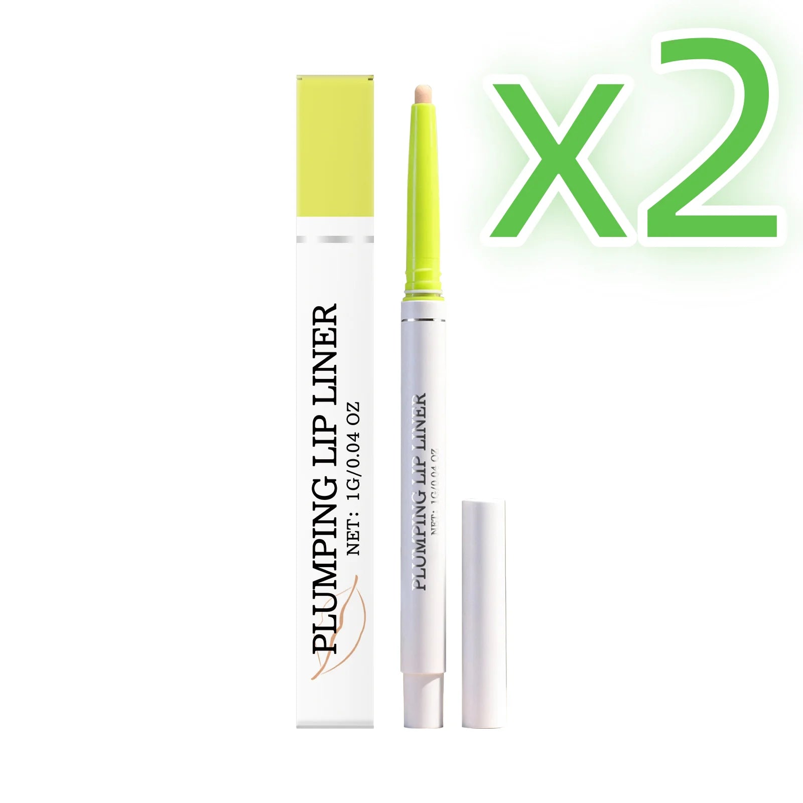 Waterproof Matte Lip Liner Pencil – Plumping & Long-Lasting Lip Liner Pencil Zpaxo 1pc Boxed x2