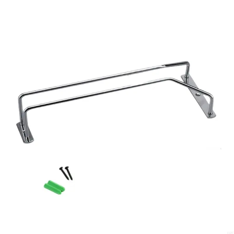 Premium Nonrust Steel Stemwares Display Rack Countertop Wall Mounting