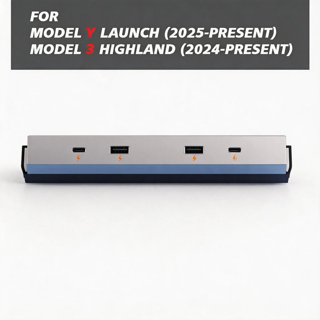 Tesla Model 3 Highland USB-C Hub – 65W Fast Charging Dock