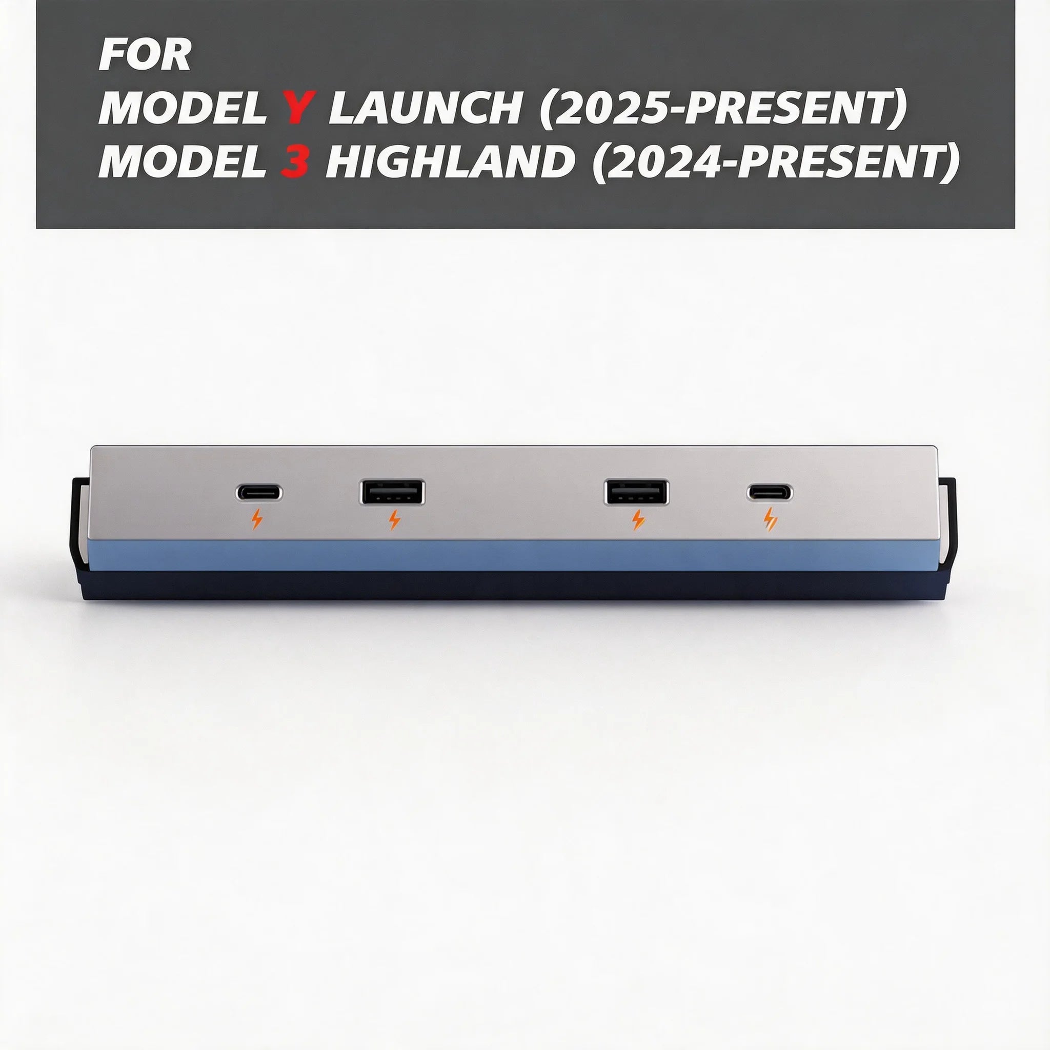 Tesla Model 3 Highland USB-C Hub – 65W Fast Charging Dock