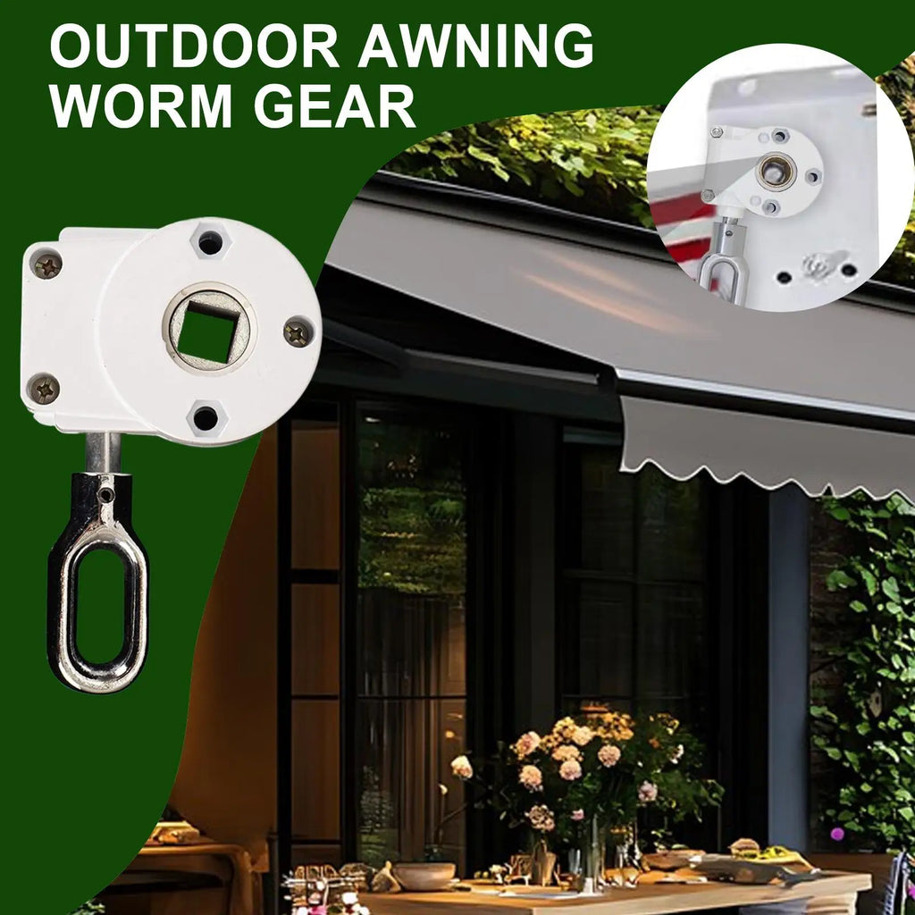 Awning Manual Worm Gear Rotating Universal Heavy Duty Caravan Crank