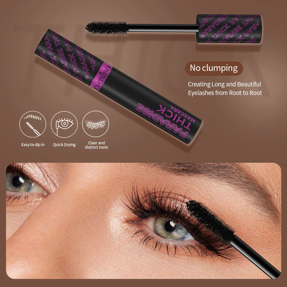 Thick Curly Mascara Thin Waterproof Durable Natural Eye Makeup
