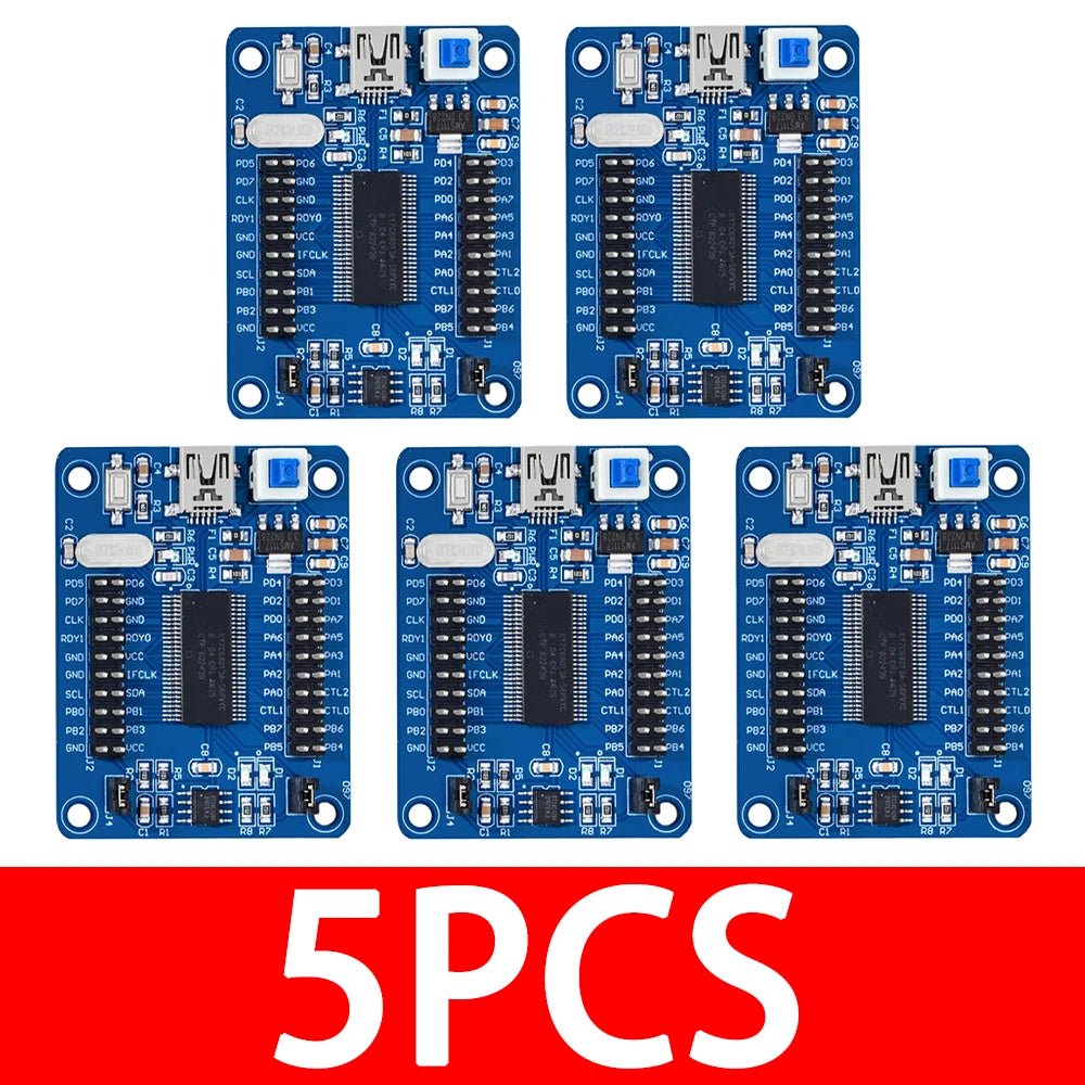 EZ-USB FX2LP CY7C68013A USB Core Board Development Logic Analyzer I2C Zpaxo 5PCS