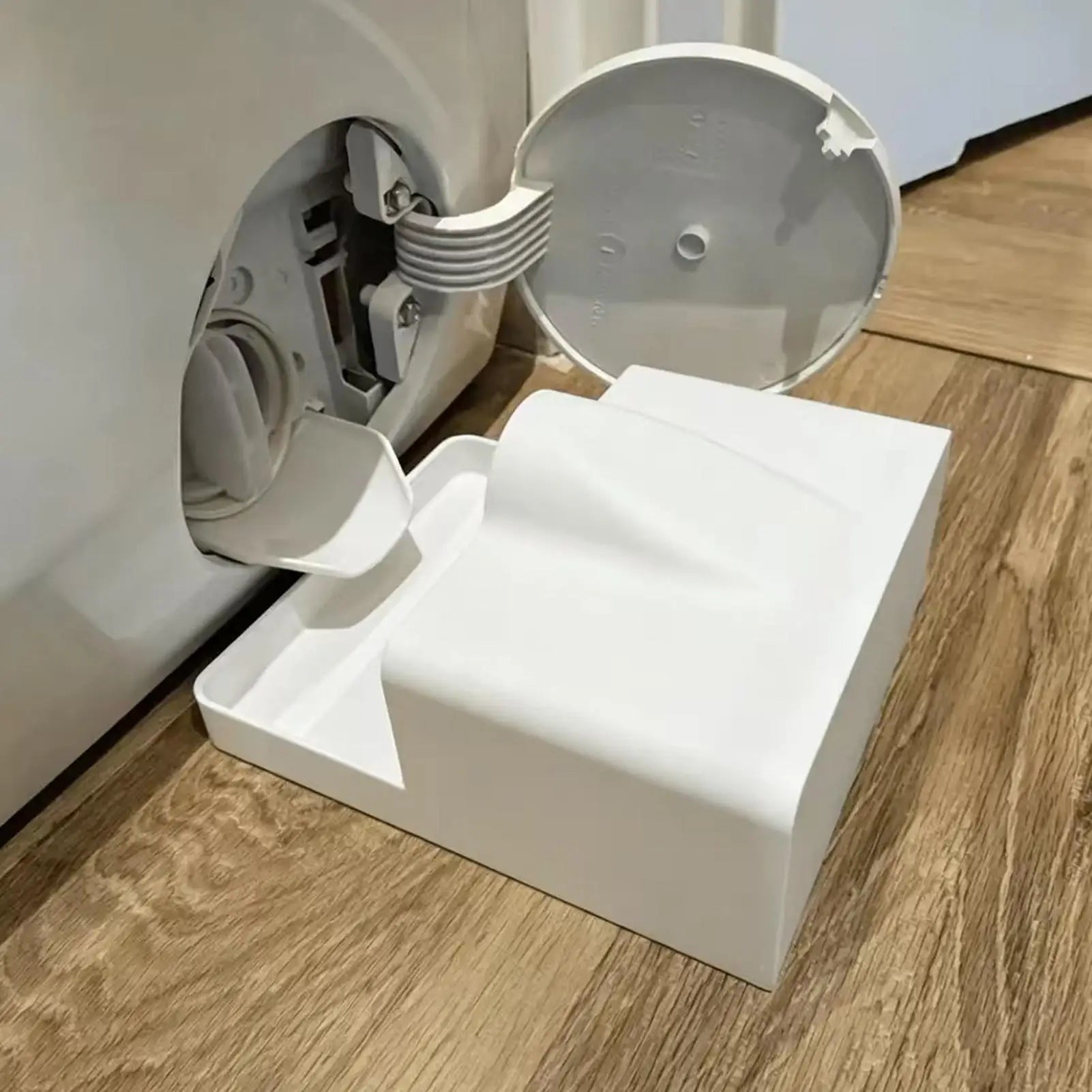 Washing Machine Drain Tray Leak Proof Funnel Compact Catcher Water