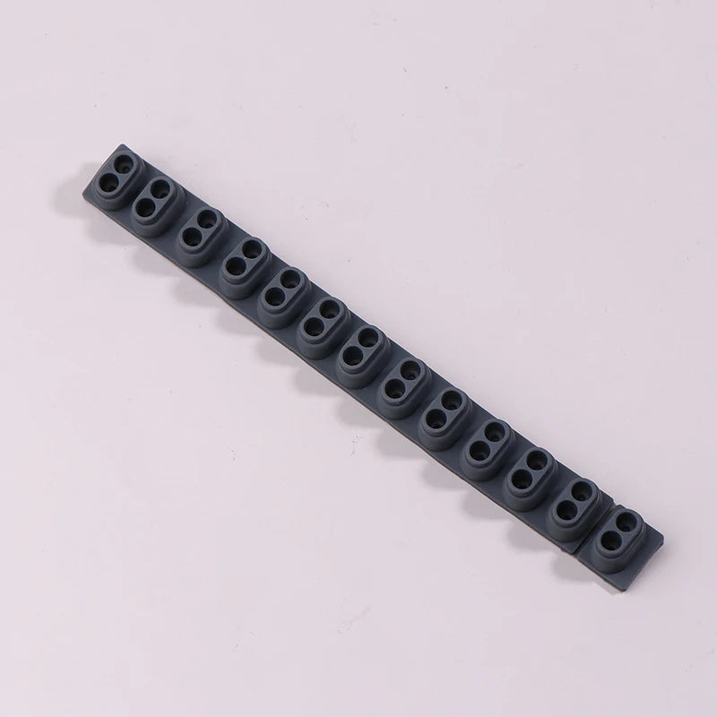 Key Contact Rubber Conductive Keypad Strip PSR-S500 S550 S650 S670 Zpaxo 1PCS