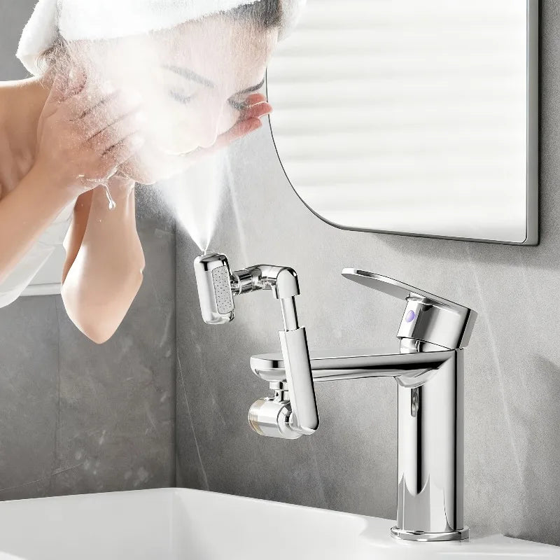 360 Rotating Kitchen Faucet Aerator Aluminum Alloy Water Saving Tap