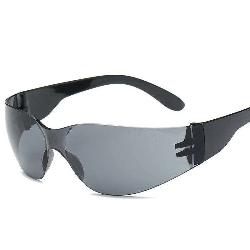 New Cycling Sunglasses Outdoor Sports Cycling Glasses Windshield Goggles Unisex Goggles Rimless Sport UV400 Riding Zpaxo