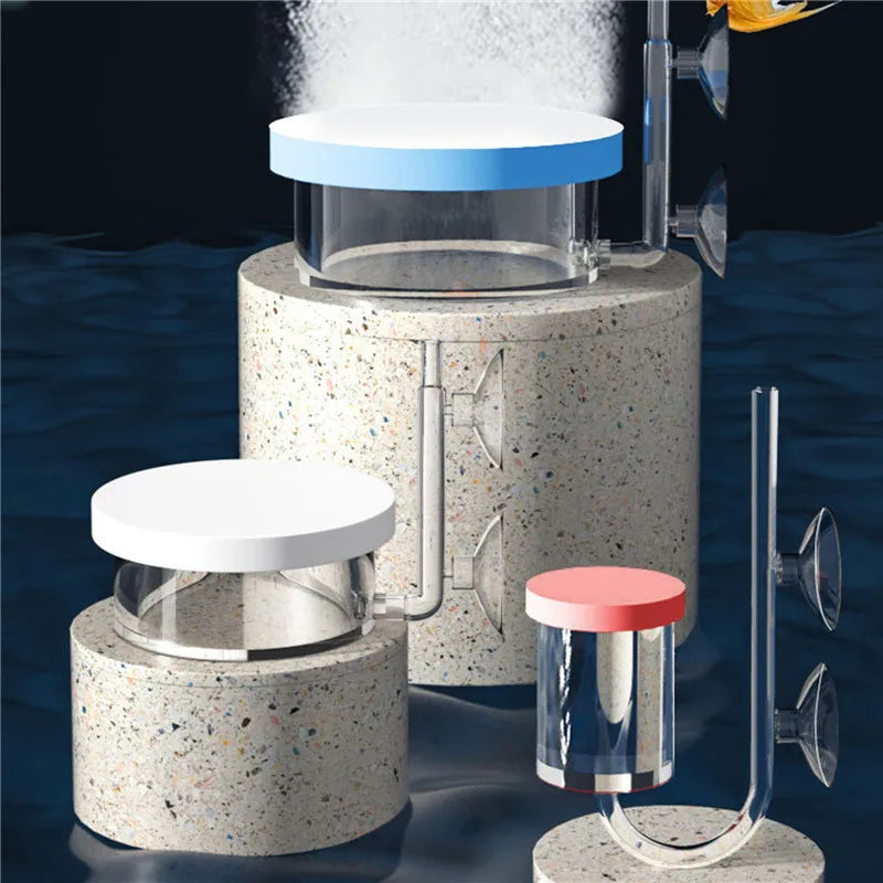 Aquarium Air Stone Suction Cup Diffuser Oxygen Fish Tank Bubblers