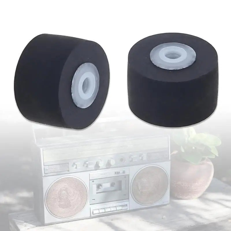 652F Convenient Pulley Wheel Accessory Cartridge Tape Recorders Rubber Pinch Roller Zpaxo