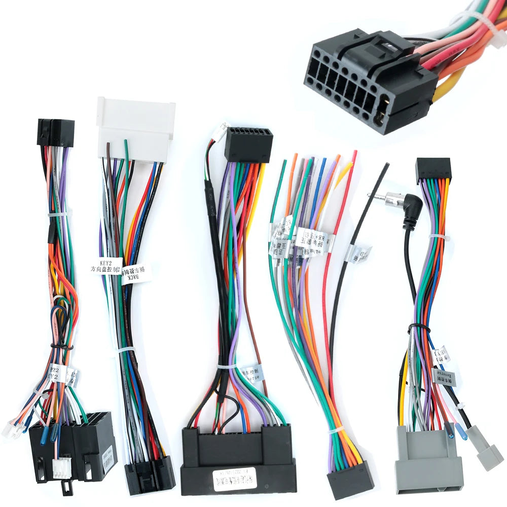 GPS Antenna RCA Universal 2 Din Car Android Radio Cable Power