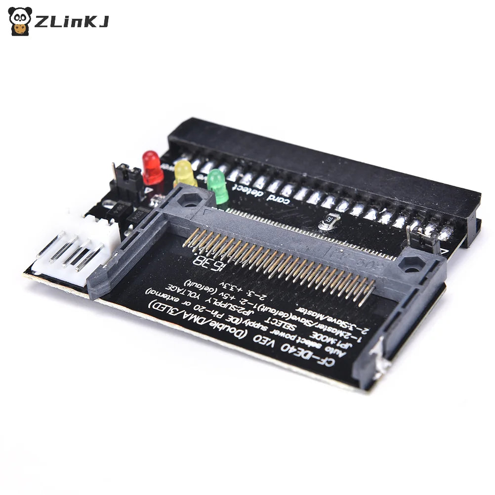Compact Flash CF 3 5 Female 40 Pin IDE Bootable Adapter Converter Card Zpaxo