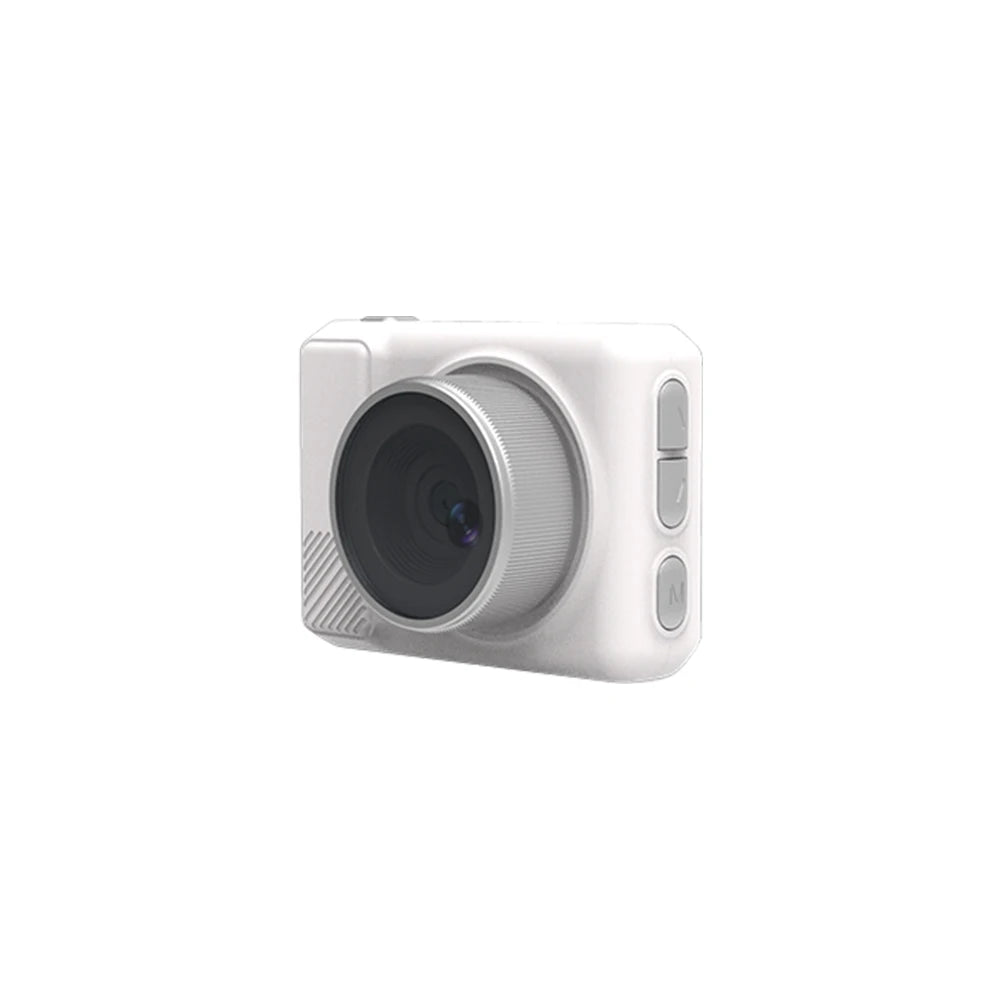 4K Retro Wearable Mini Camera 1080P 500MP LED Fill Light 2 0 IPS Zpaxo White Camera Add 64G