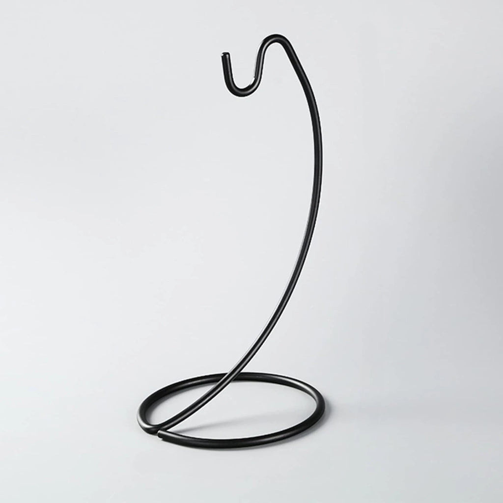 Steel Banana Holder – Modern Fruit Hanger Rack with Hooks (Black)