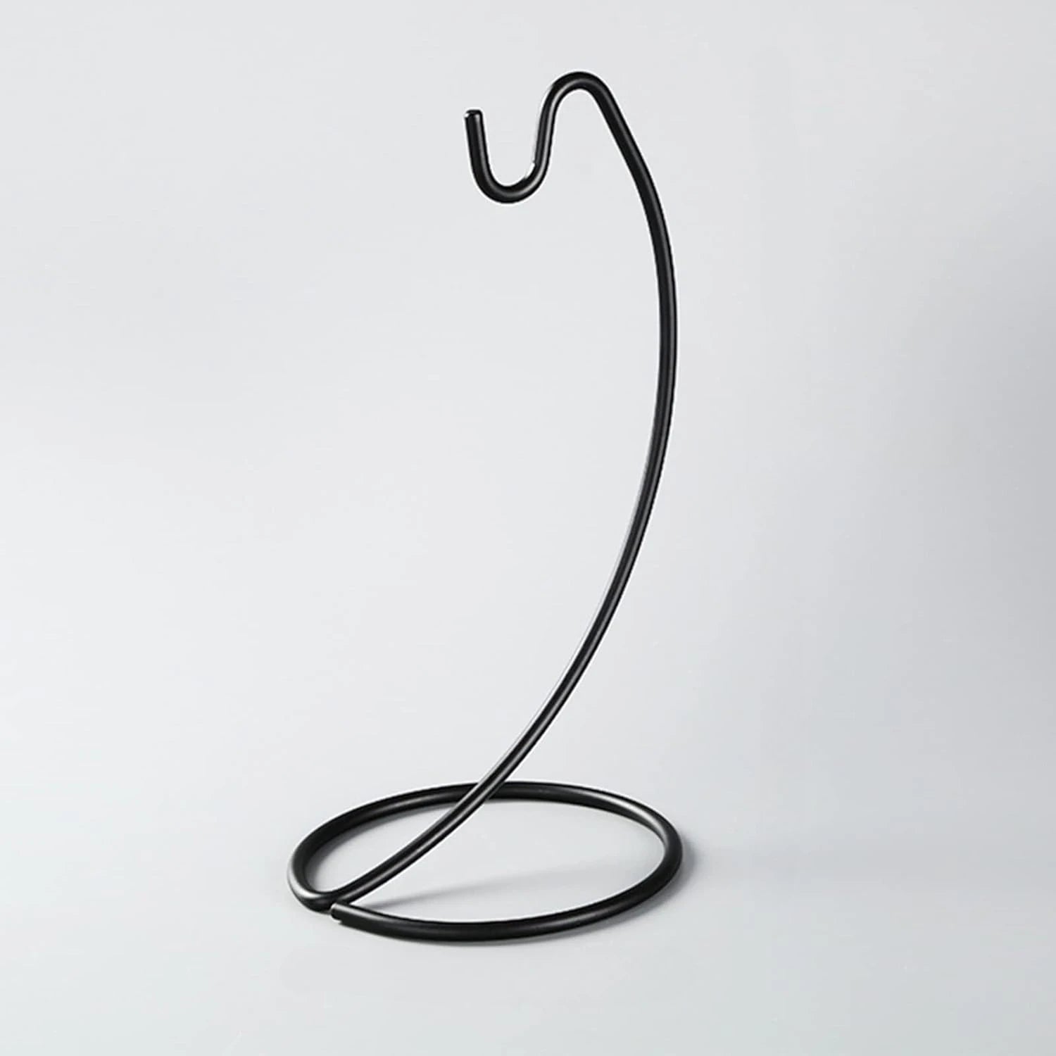 Steel Banana Holder – Modern Fruit Hanger Rack with Hooks (Black)