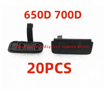 High-quality USB HDMI-compatible MIC Rubber Cover Canon EOS 650D