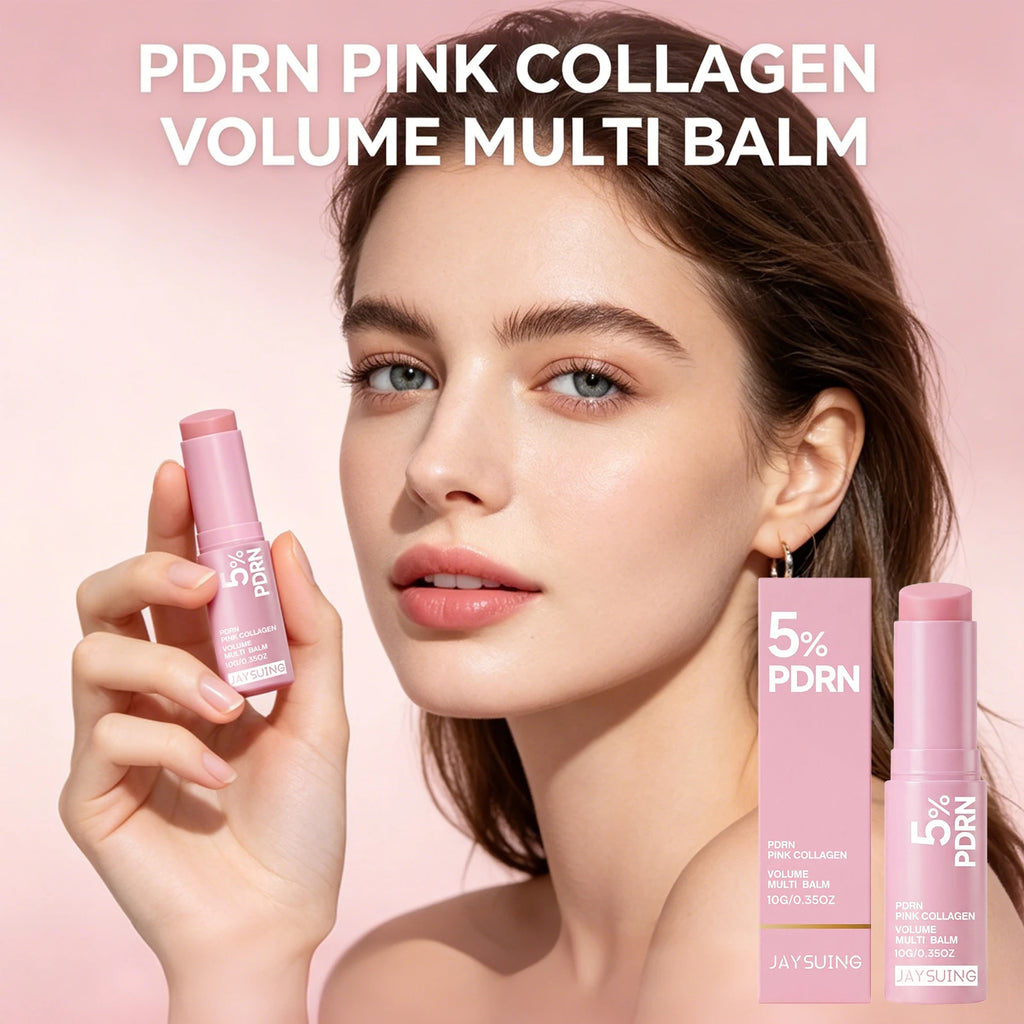 PDRN Pink Collagen Multi Balm Stick – Face, Lips & Neck Collagen Balm Stick Zpaxo