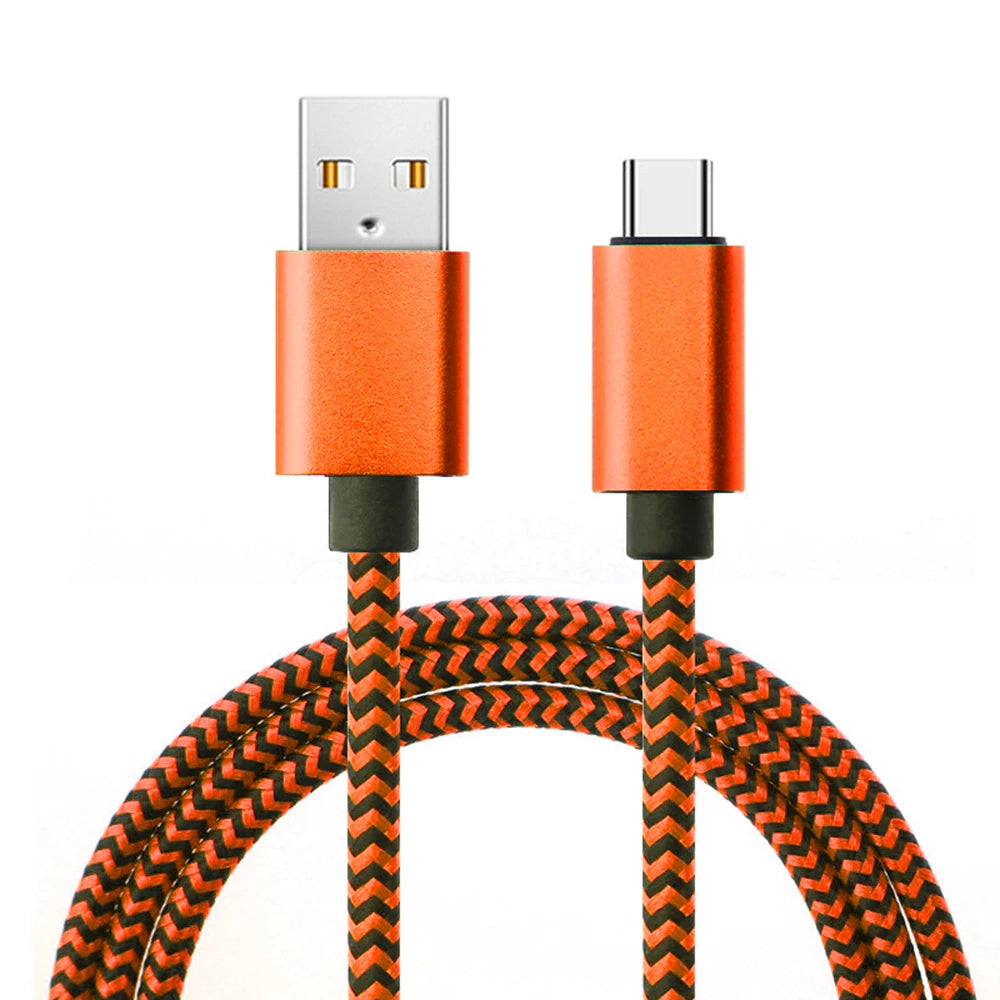 3M USB C Cable Date Sync Line 3A Mobile Phone Fast Charger Braided