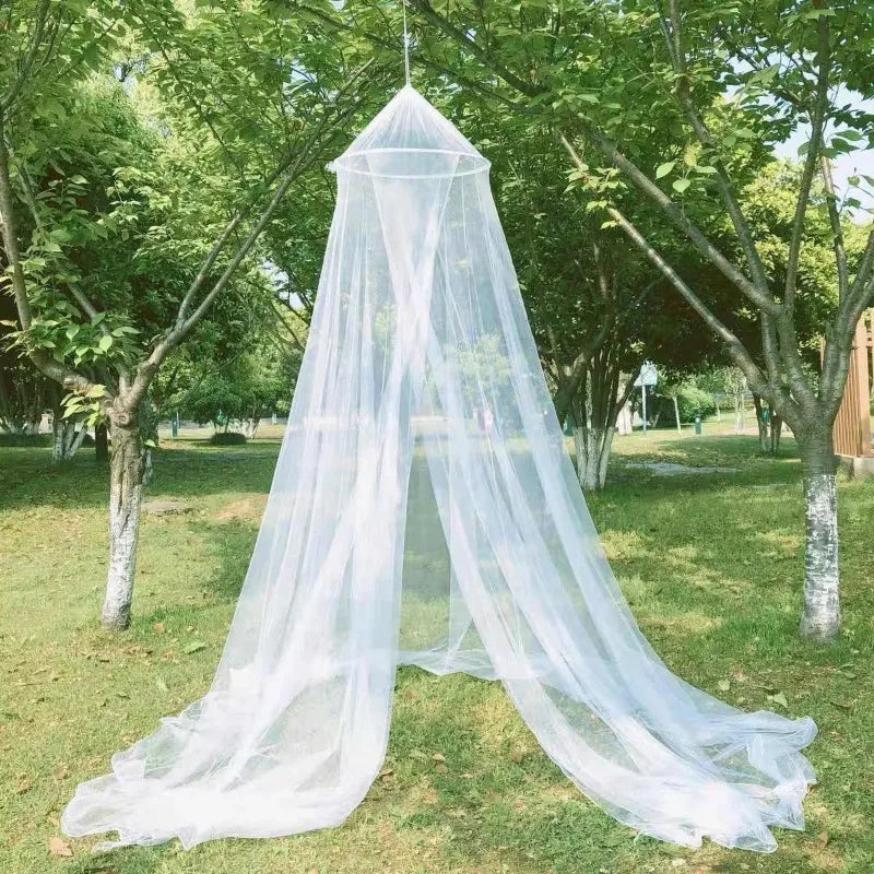 Large Dome Hanging Mosquito Net – Bed Canopy for Home & Camping