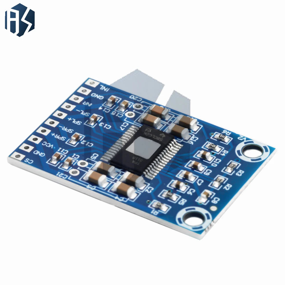 XH-M562 DC 12V-24V 2x50W Dual Channel Mini Digital Amplifier D Class Zpaxo