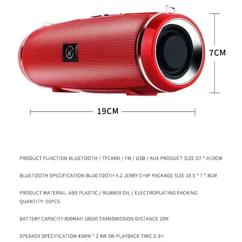 2025 200W Wireless Bluetooth Speaker Portable IPX7 Waterproof Outdoor