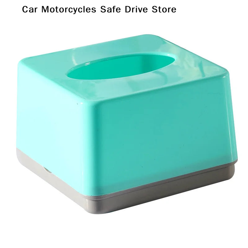 Modern Plastic Square Tissue Box Cover Holder-decorative Holder