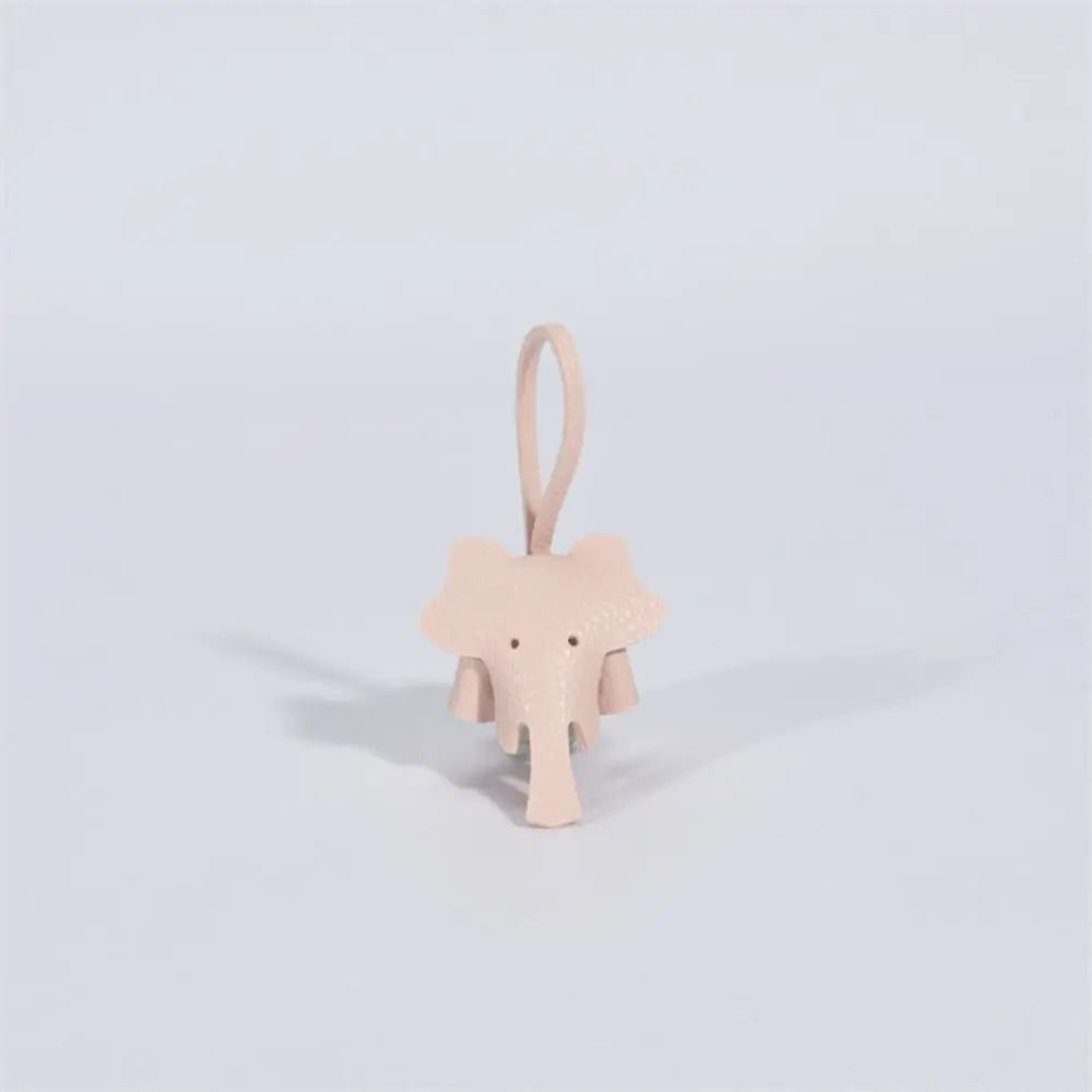 Mini Soft Elephant Keychain Pendant Funny Creative Animal Doll Key Ring Handmade Cute Car Key Chain Accessories Women Zpaxo style 6