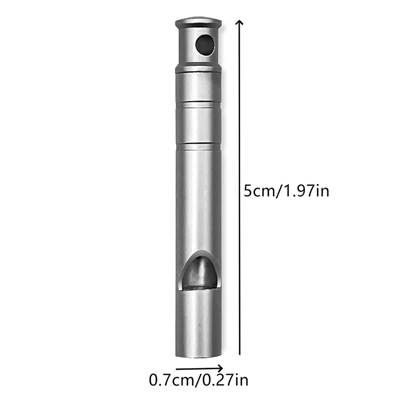 Outdoor Emergency Whistle Multifunction Survival Training Whistle Camping Hiking Survival Sports Anti Lose Whistle Zpaxo onesize