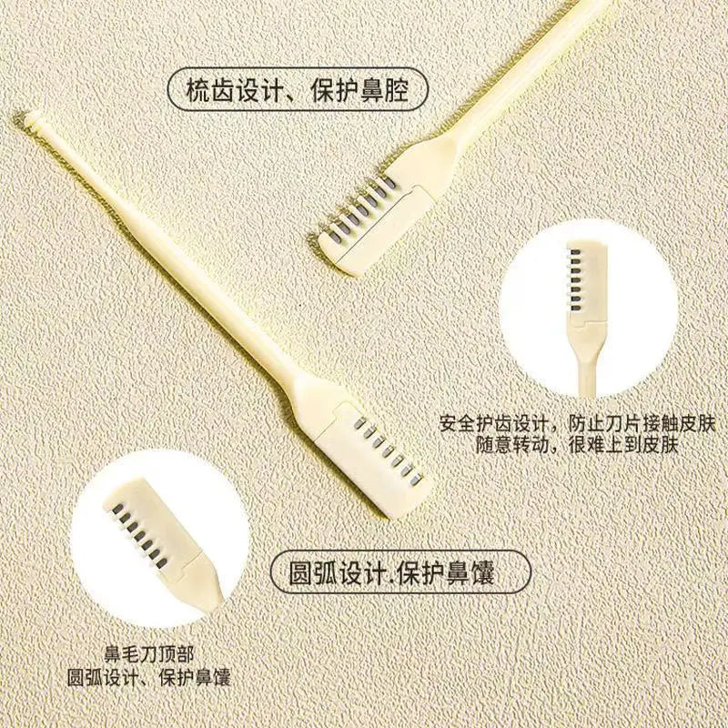 1 5 Nose Hair Remover 360 Rotating Nasal Clippers Trimmer Women Men