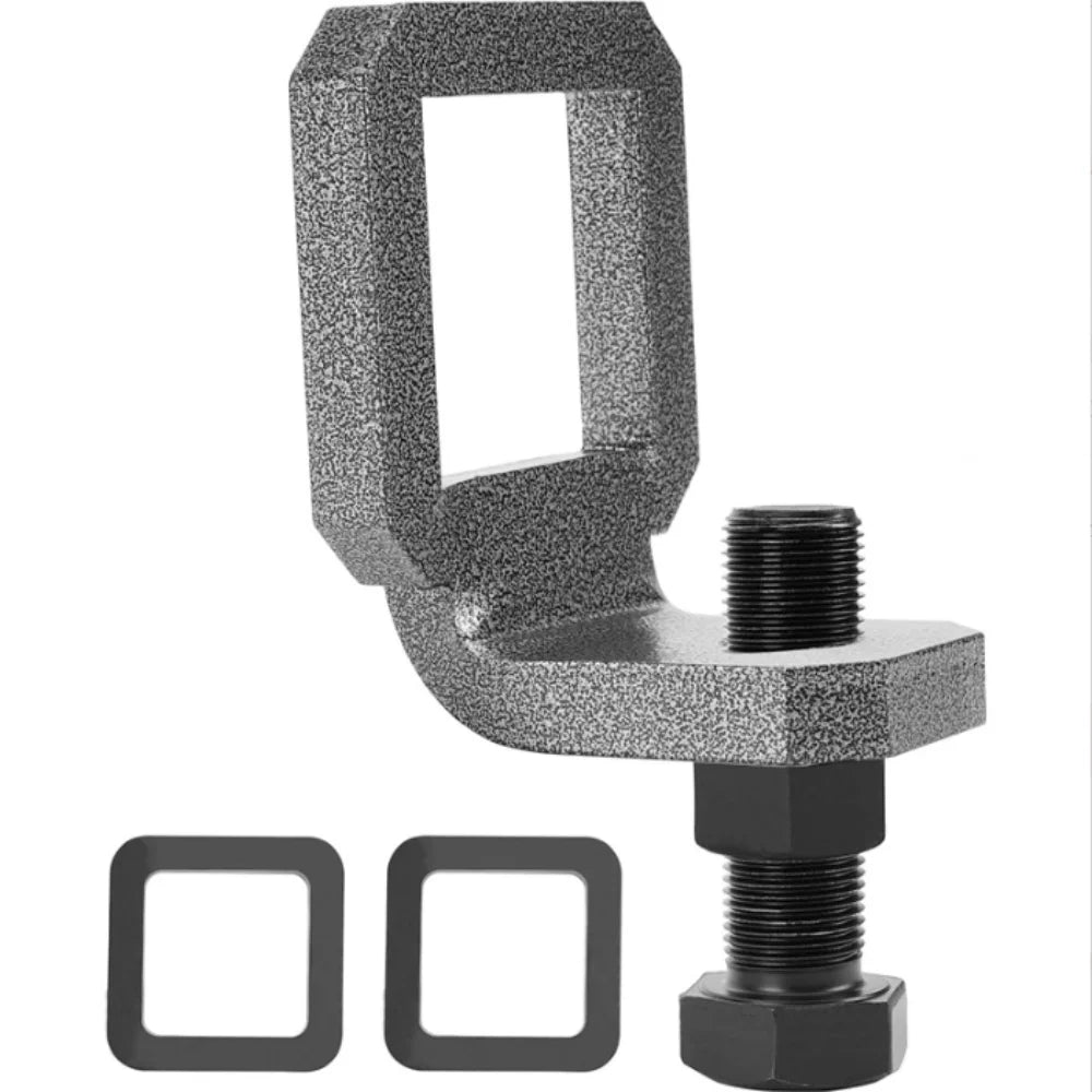 Stabilizer Clamp Steel Anti-vibration Hook Earthquake-proof Stable Zpaxo Silver-2in