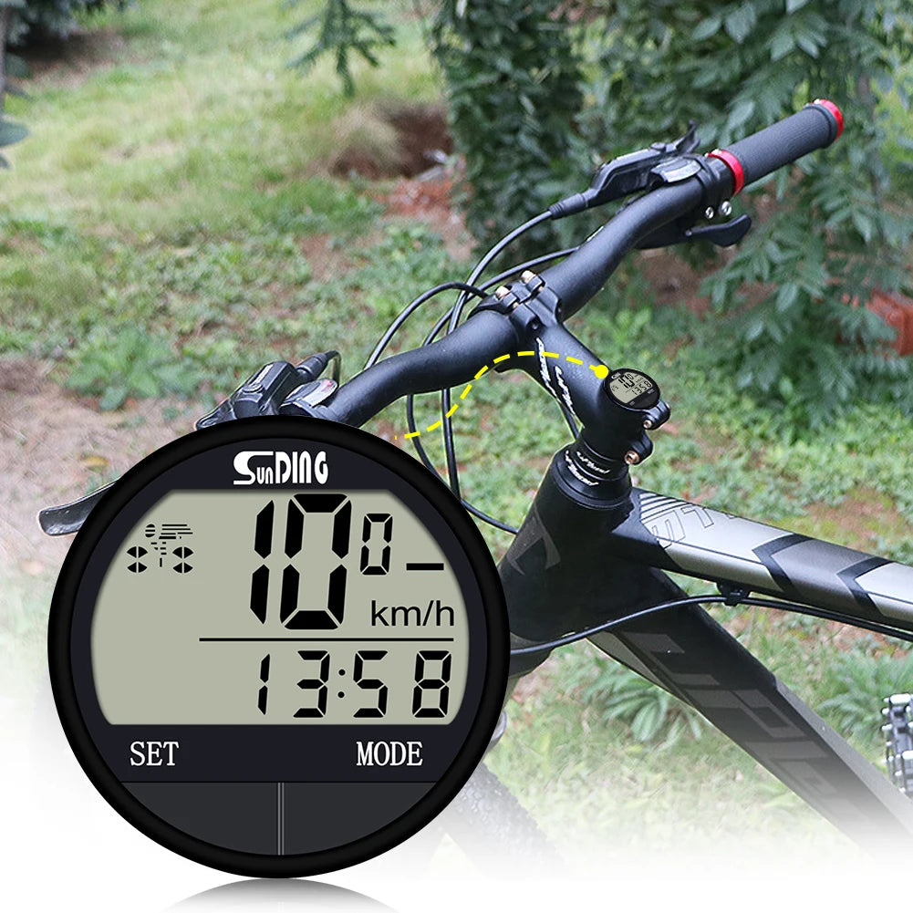 Bike Computer Bicycle Speedometer Multi-functional Cycling Odometer