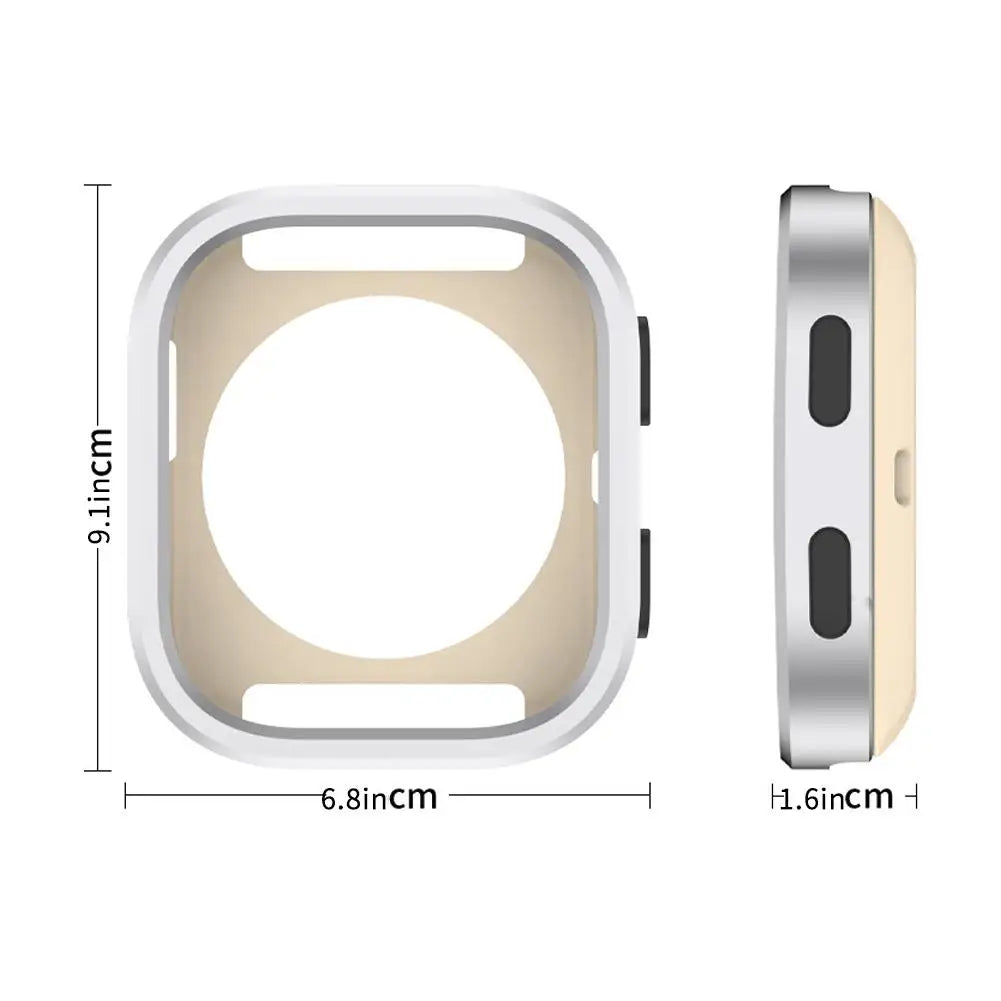 Amazfit Bip 6 Metal Bezel Case – Shockproof Bumper Cover Smartwatch Bezel Case Zpaxo
