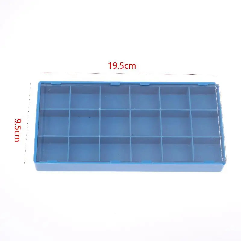 Multifunctional 8 18 24 Compartments Storage Box Lid Ideal Watch Zpaxo