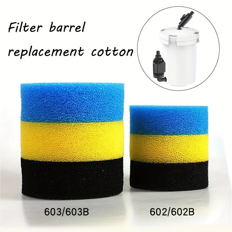 Replacement Filter Sponges SUNSUN HW-602 603B 604 External Aquarium