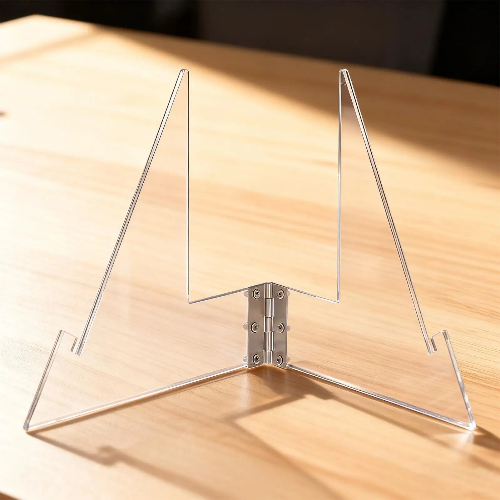 Plate Display Stands Foldable Acrylic Belt Holder Wrestling Picture