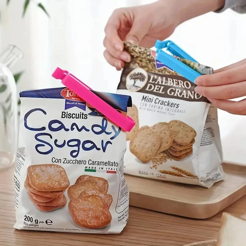 Colorful Sealing Clips Freshness Retaining Snack Bag Clamp Moisture