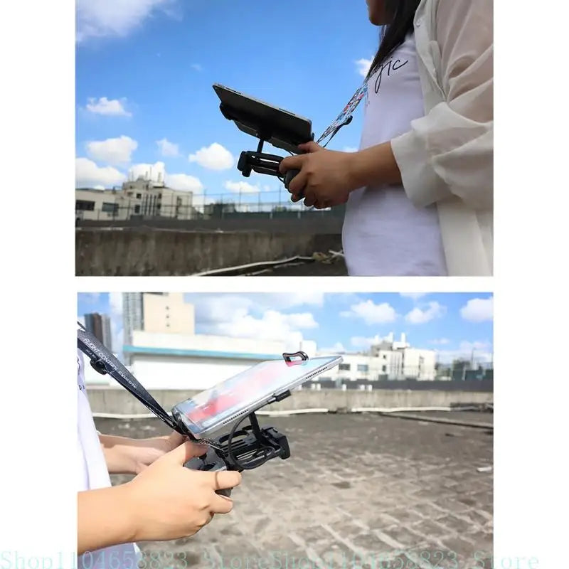 Tablet Holder Bracket Phone Compatible for Mavic 2/Mini Monitor Front View Mount Foldable Accessories Zpaxo